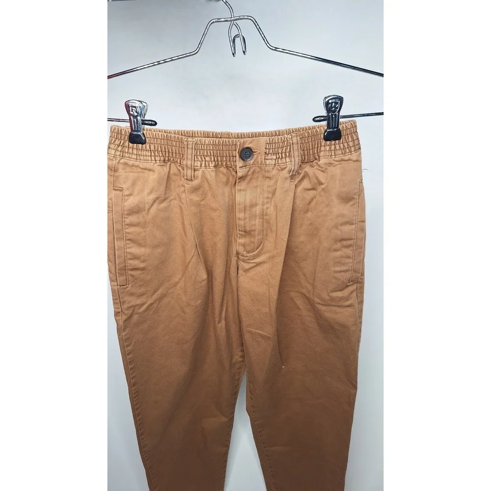Zara Kids Brown Elastic Waist Trousers Pants Size 11-12 152cm‎